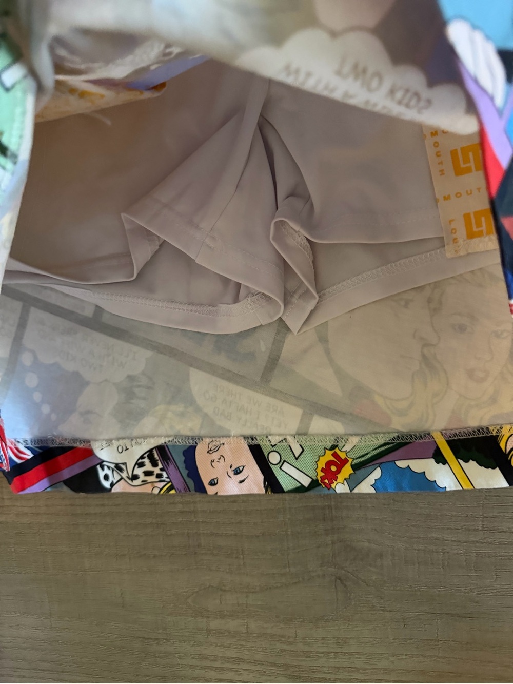 Loudmouth Comic Print Women’s skort 8 - Picture 5 of 5